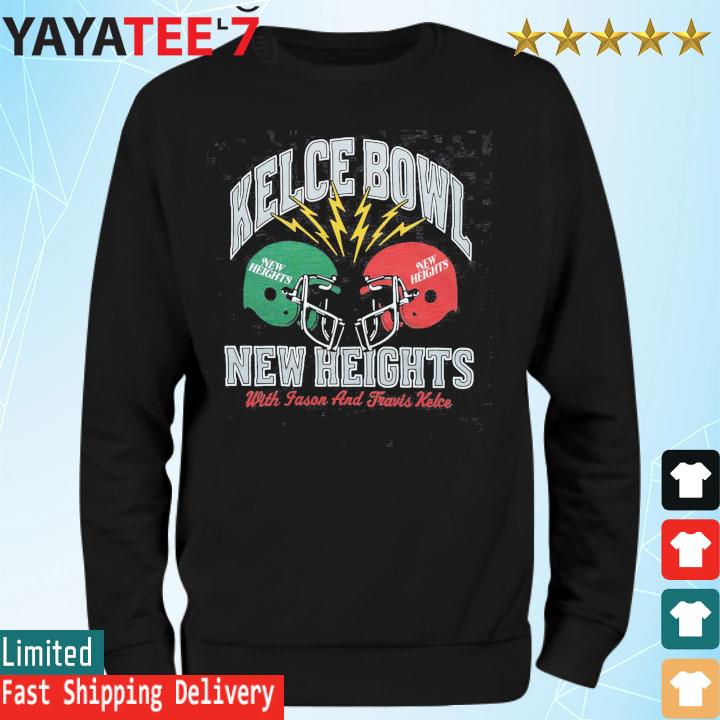 The Kelce Bowl New Heights Shirt With Jason Kelce and Travis Kelce -  Skullridding