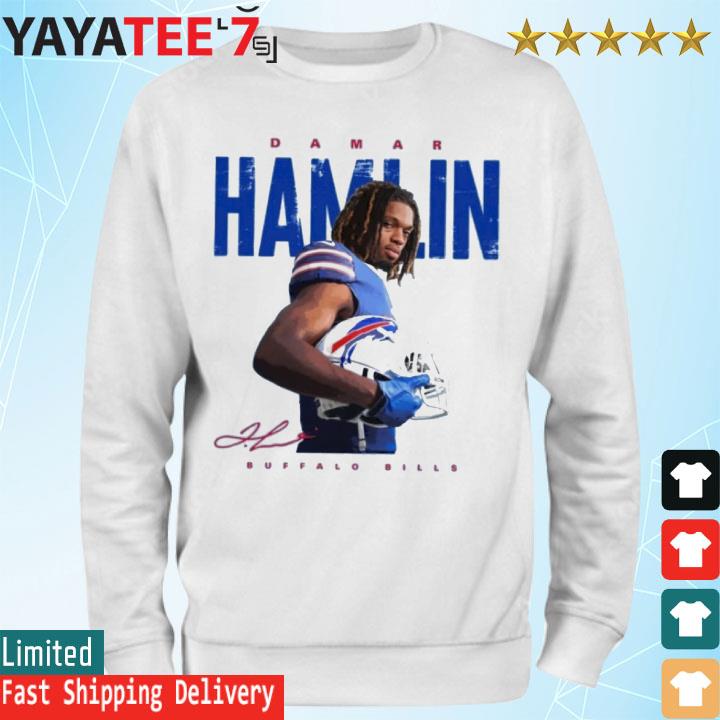 Official Damar hamlin 3 hamlin strong pray for 3 show love shirt, hoodie,  sweater, long sleeve and tank top