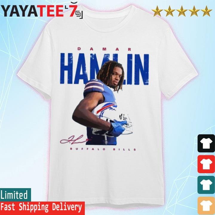 Damar Hamlin Buffalo Bills Signature Shirt, hoodie, sweater and long sleeve