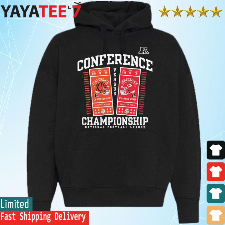 Cincinnati Bengals vs. Kansas City Chiefs AFC Championship shirts for sale;  tickets still available 