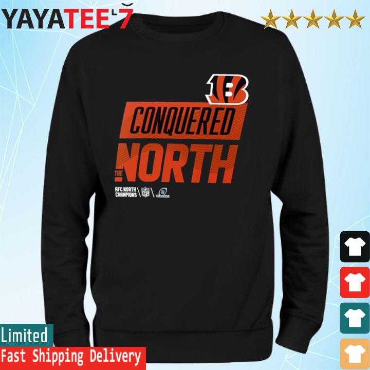 Cincinnati Bengals 2022 AFC North Division Champions Locker Room Trophy  2023 T-Shirt, hoodie, sweater, long sleeve and tank top