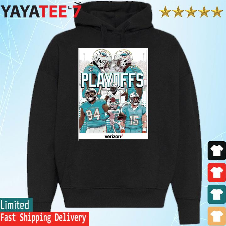 Miami Dolphins Playoffs 2022 Go Fins shirt, hoodie, sweater, long sleeve  and tank top