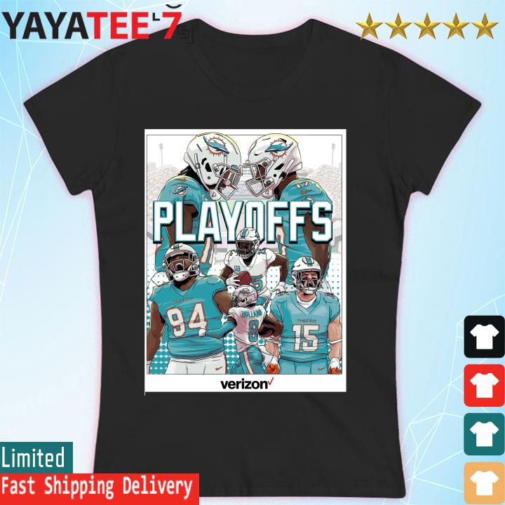 Premium Miami Dolphins we're in playoffs bound shirt, hoodie, sweater, long  sleeve and tank top