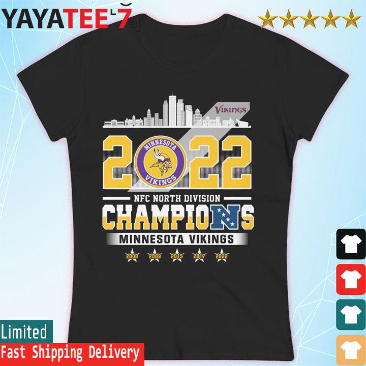 Go Vikings NFC North Divison Champions 2022 T-Shirt in 2023