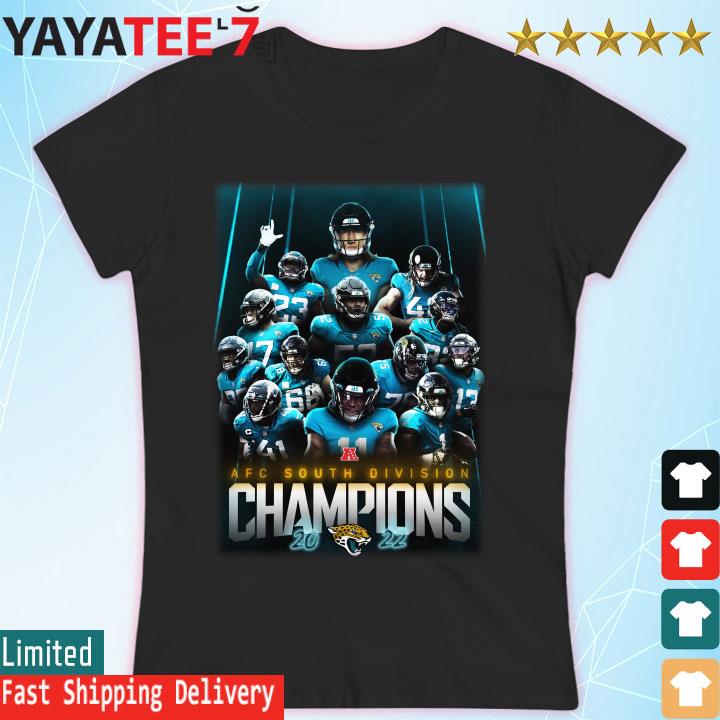 FREE shipping Jacksonville Jaguars 2022 AFC South Division Champions NFL  shirt, Unisex tee, hoodie, sweater, v-neck and tank top