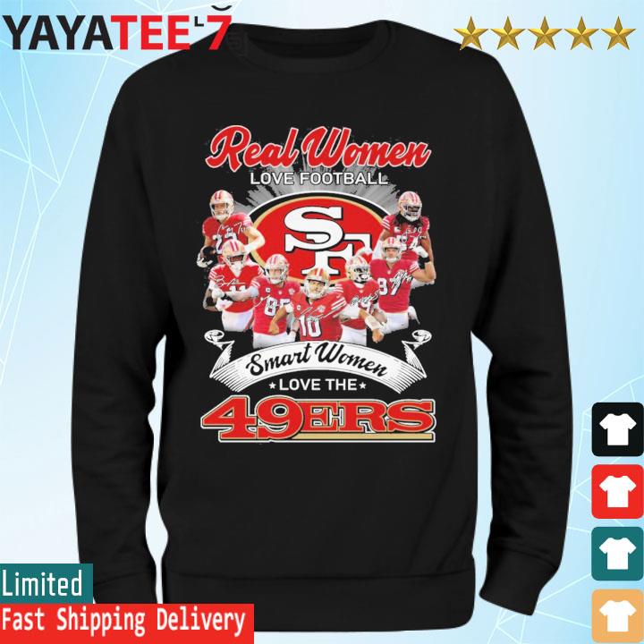 Women's NFL San Francisco 49ers Long Sleeve Football Crew