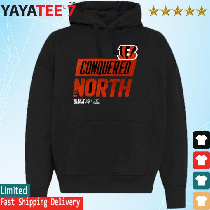 Cincinnati bengals conquered north nike shirt