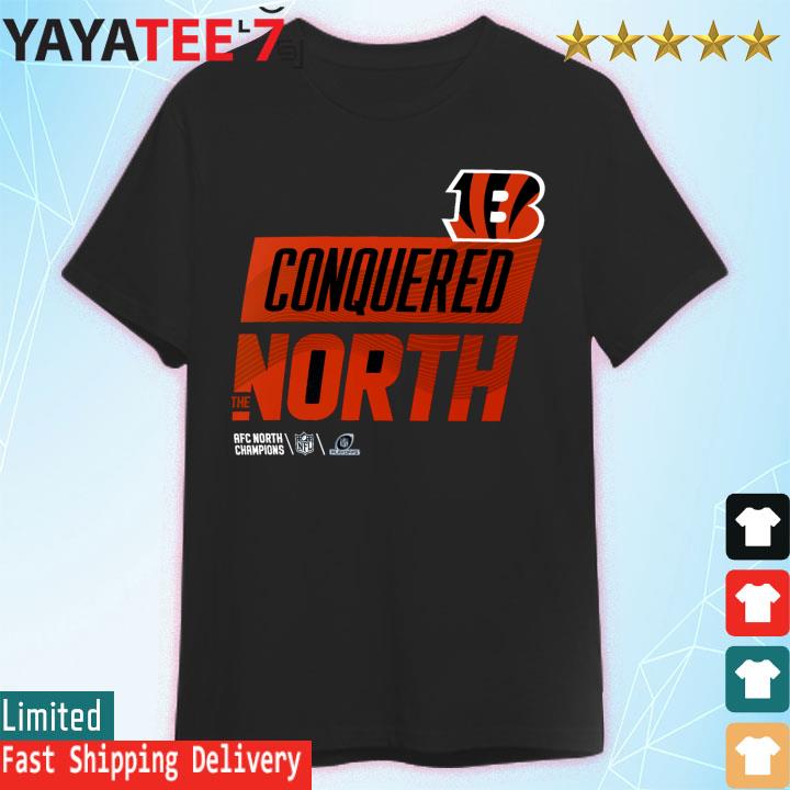 Cincinnati Bengals Conquered The North 2022 AFC North Champions shirt,  hoodie, sweater, long sleeve and tank top