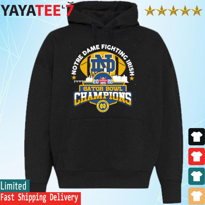 Notre Dame Fighting Irish 2022 Gator Bowl Champions 2022 shirt, hoodie,  sweater, long sleeve and tank top