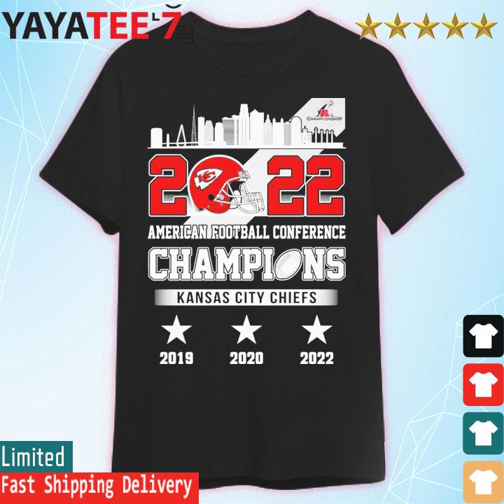 Kansas City Chiefs 2019 NFL AFC Conference Champions Shirt '