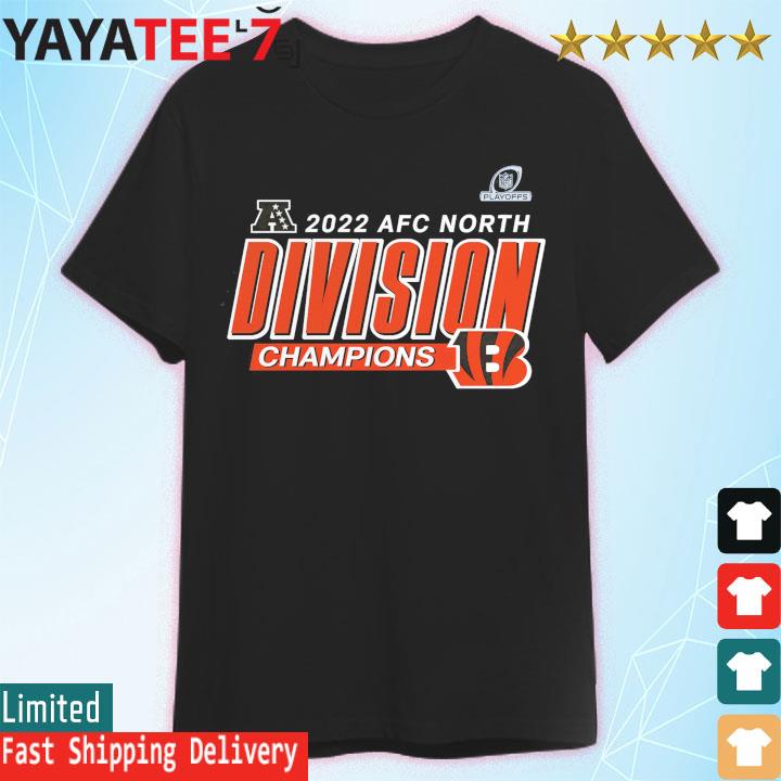 Official Cincinnati Bengals AFC North Division Champions shirt, hoodie,  sweater, long sleeve and tank top