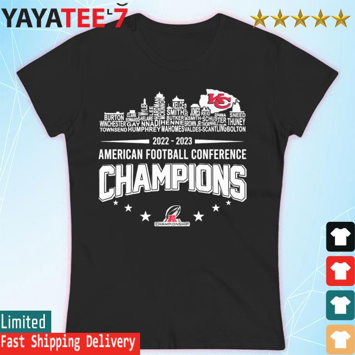 Kansas City Chiefs American Football Conderence Shirt Ladies T-shirt