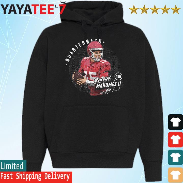 Patrick Mahomes II Black And Red Signature Hoodie Gift in 2023