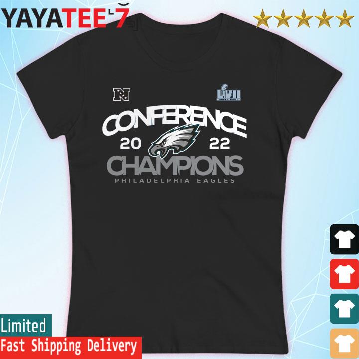 NFL NFC Conference Champions Philadelphia Eagles Shadow T-Shirt