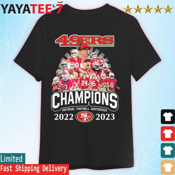 Top san Francisco 49ers Merch 2022 shirt, hoodie, sweater, long sleeve and  tank top