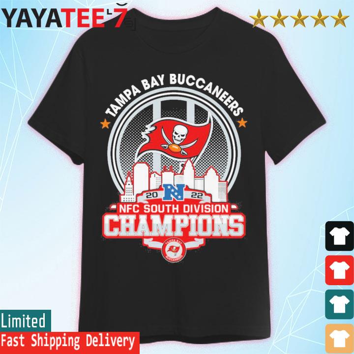 Official Tampa Bay Buccaneers 2022 NFC South Division Champions skyline  shirt, hoodie, sweater, long sleeve and tank top