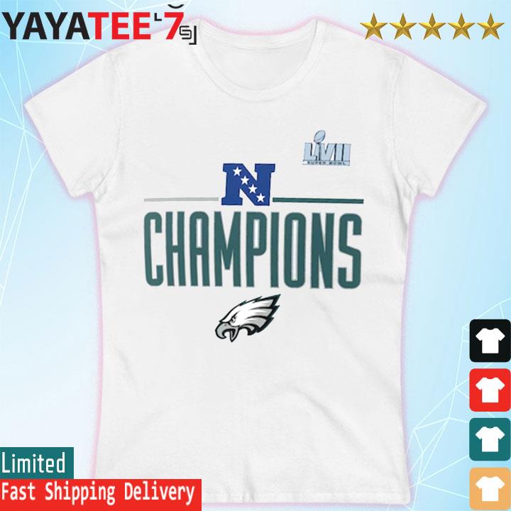 Philadelphia Eagles Nike 2022 NFC Champions Roster T-Shirt - White