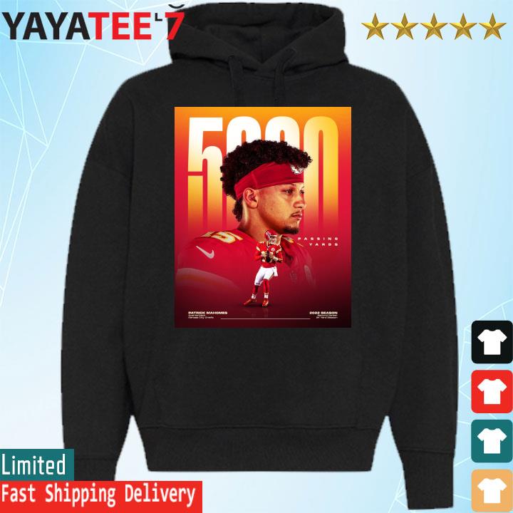 Patrick Mahomes Kansas City Chiefs 4,000 postseason passing YDS shirt,  hoodie, sweater, long sleeve and tank top