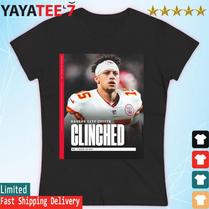 Patrick Mahomes No. 1 AFC Chiefs officially clinch 2023 shirt