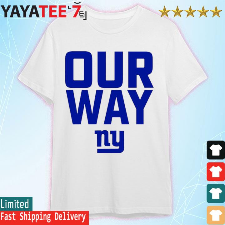 Pete Guelli Our Way New York Giants Shirt' - Peanutstee