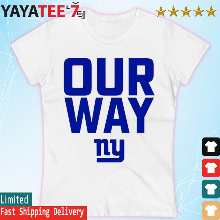 Pete Guelli Our Way New York Giants Shirt' - Peanutstee