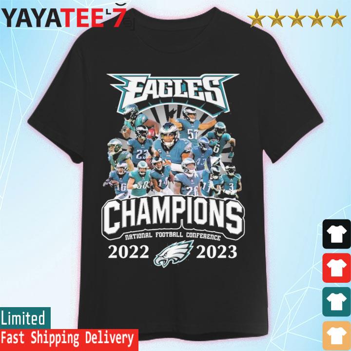 Philadelphia Eagles National Football Conference Champions 2022-2023 shirt,  hoodie, sweater, long sleeve and tank top