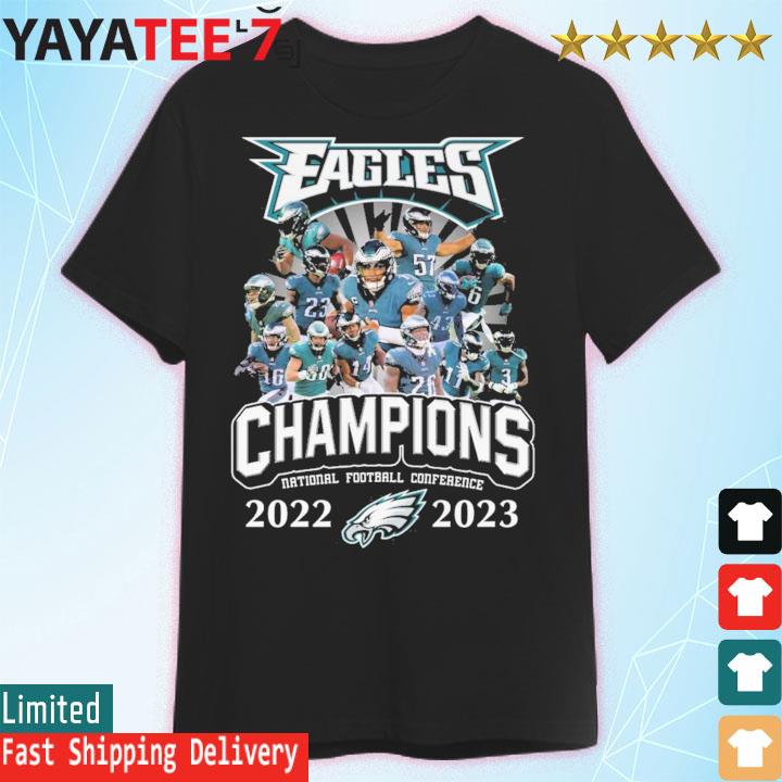 Philadelphia Eagles 2022 National football conference champions shirt