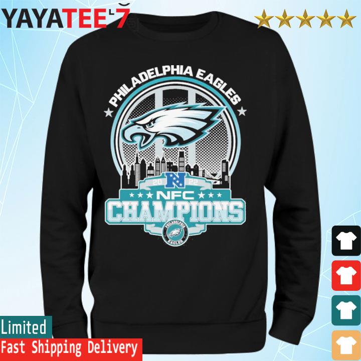 Philadelphia Eagles 2022 NFC Champions matchup shirt, hoodie