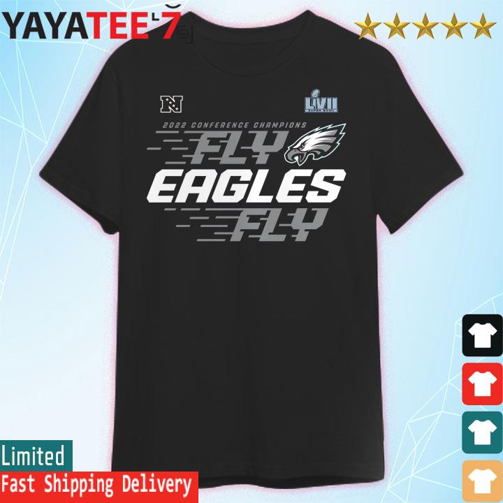 Philadelphia Eagles 2022 NFC Champions Team Slogan T-Shirt