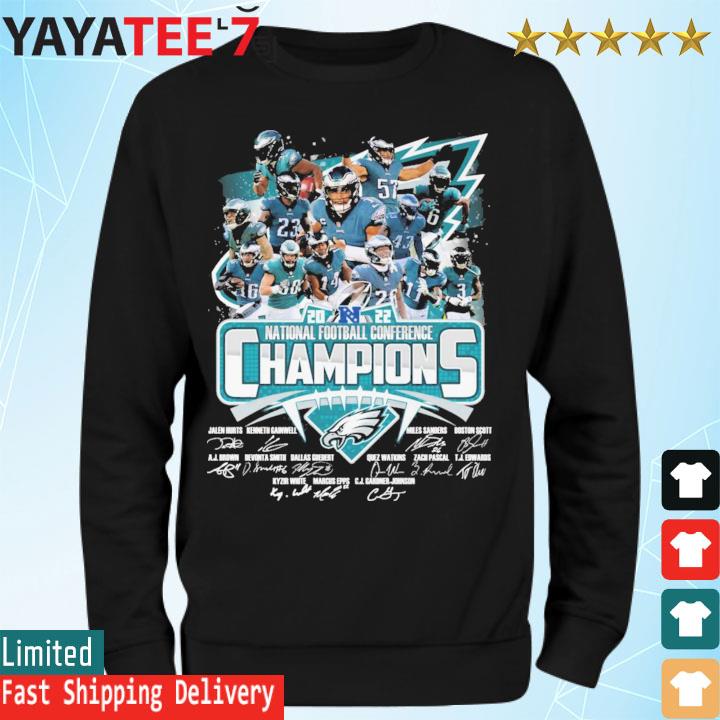 Official Philadelphia Eagles 2022 NFC Championship Game victory shirt,  hoodie, sweater, long sleeve and tank top