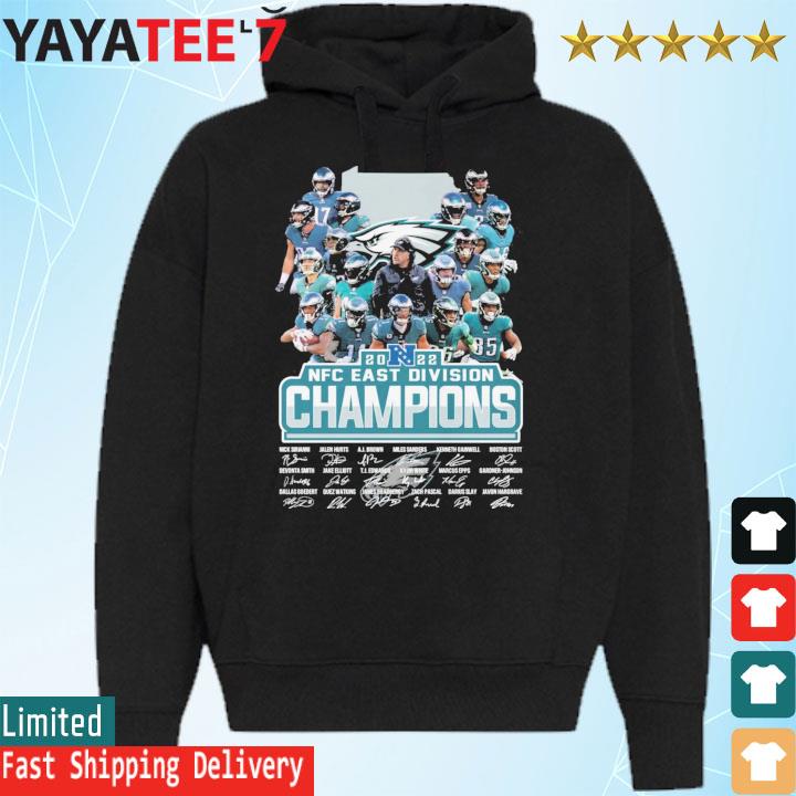 Philadelphia Eagles NFC East division champions 2022 shirt, hoodie