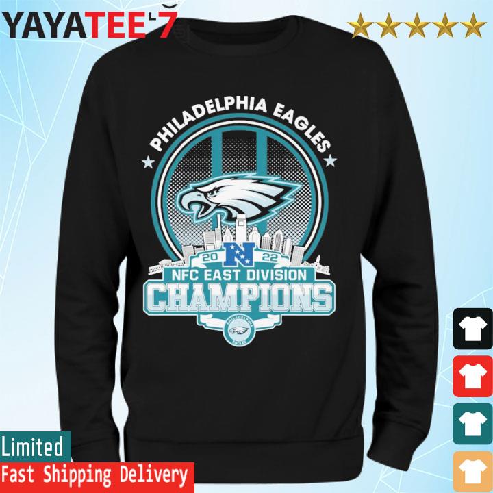 Philadelphia Eagles 2022 Nfc East Division Champions Matchup Skyline Shirt,  hoodie, sweater, long sleeve and tank top