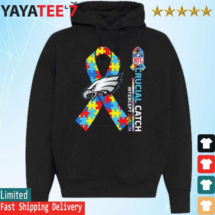 Philadelphia Eagles NFL Autism Awareness Personalized Hoodie T Shirt -  Growkoc