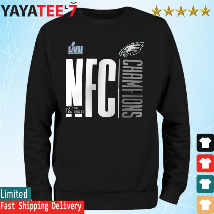 Philadelphia eagles nike 2022 nfc champions shirt, hoodie, sweater, long  sleeve and tank top