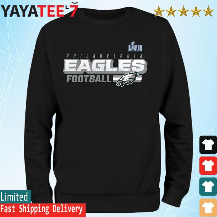 Philadelphia Eagles Super Bowl LVII Star Trail Long Sleeve T-Shirt