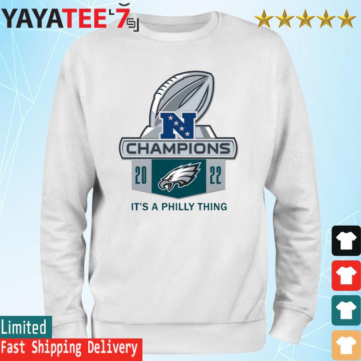 Philadelphia eagles wincraft 2022 nfc champions shirt, hoodie, sweater,  long sleeve and tank top