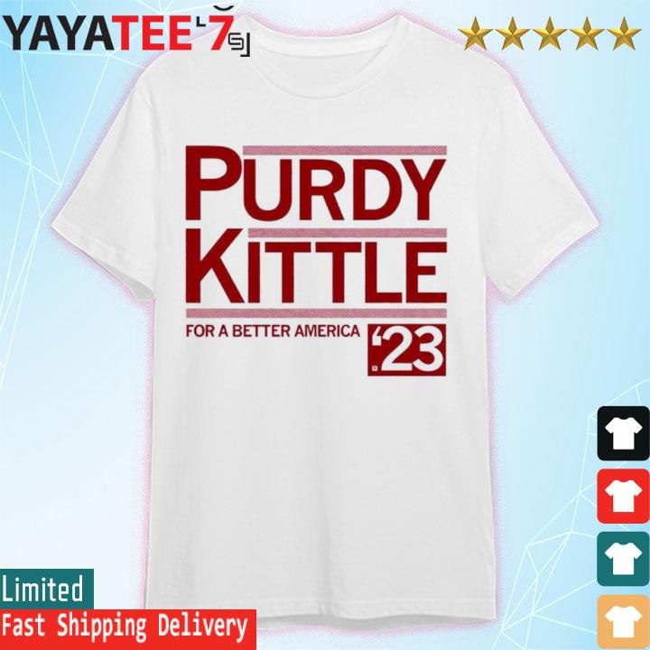 Purdy kittle 2023 gold shirt