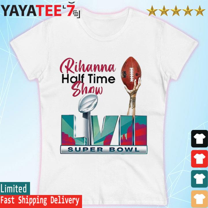 Rihanna Football Super Bowl 2023 Shirt, American Football Short Sleeve  Sweater