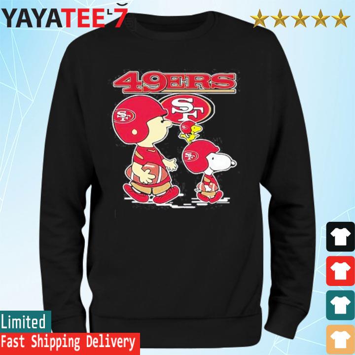 San Francisco 49ers Let's Play Football Together Snoopy Charlie