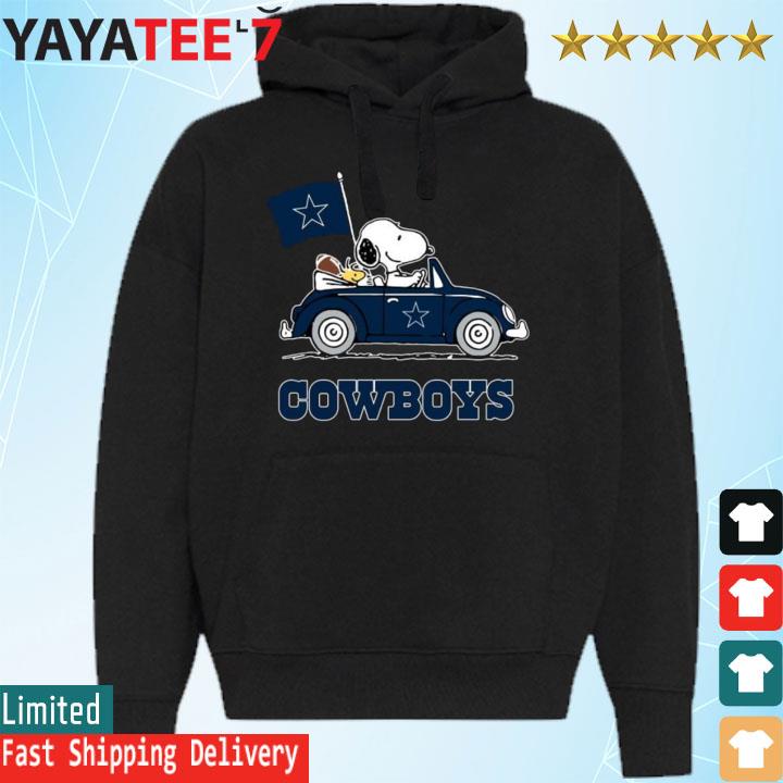 Snoopy And Woodstock Driving Car Dallas Cowboys shirt, hoodie