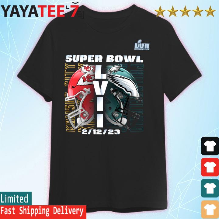 Super Bowl 2023 LVII Shirt, Kansas City Chiefs Vs Philadelphia