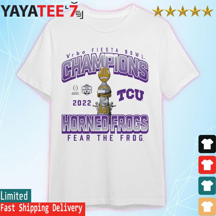 TCU Fiesta Bowl champions gear: T-shirts, hats, hoodies, more as team heads  to College Football Playoff championship game 