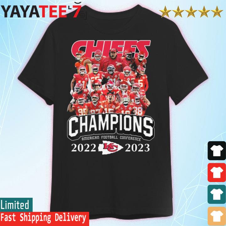 The Chiefs 2022-2023 American Football Conference Champions shirt