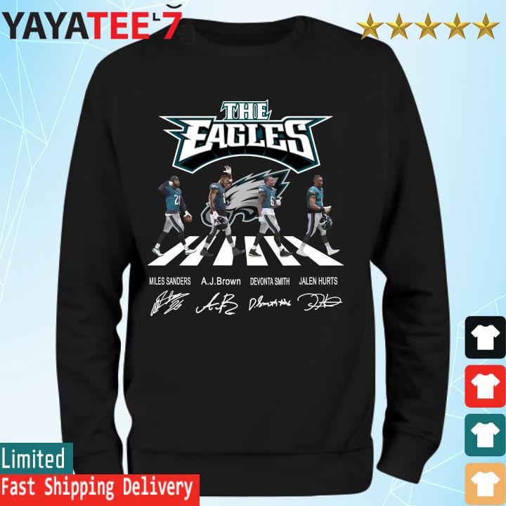 Miles Sanders Philadelphia Eagles signature 2023 shirt, hoodie, sweater,  long sleeve and tank top