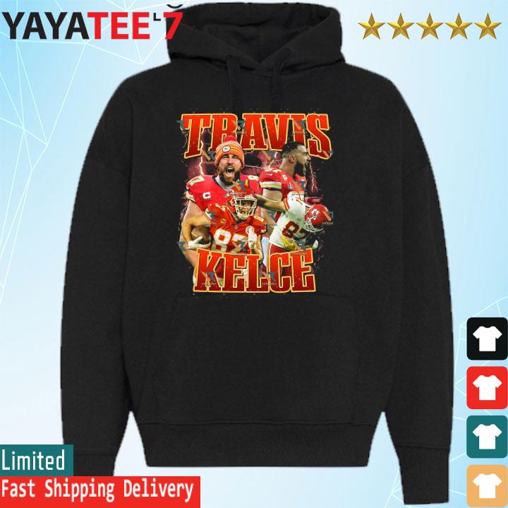 Travis Kelce 90s Vintage Bootleg Kansas City Chiefs Shirt - Peanutstee