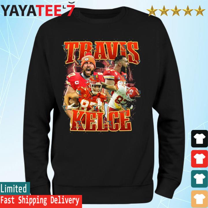 Travis Kelce Vintage 90s Bootleg T-shirt, American Football Shirt Designed  & Sold By Val Well-Heeled