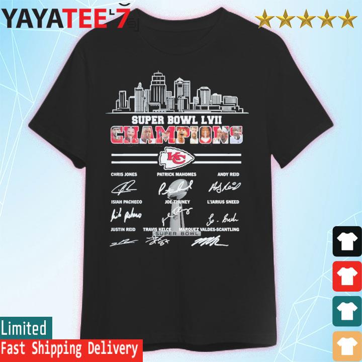 Kansas City Chiefs super bowl LVII champions cityline new design shirt,  hoodie, sweater, long sleeve and tank top