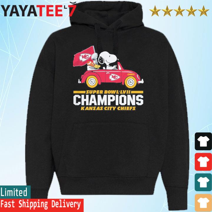 Original The Peanuts Snoopy and Woodstock Riding Car Kansas City Chiefs  shirt, hoodie, longsleeve, sweatshirt, v-neck tee