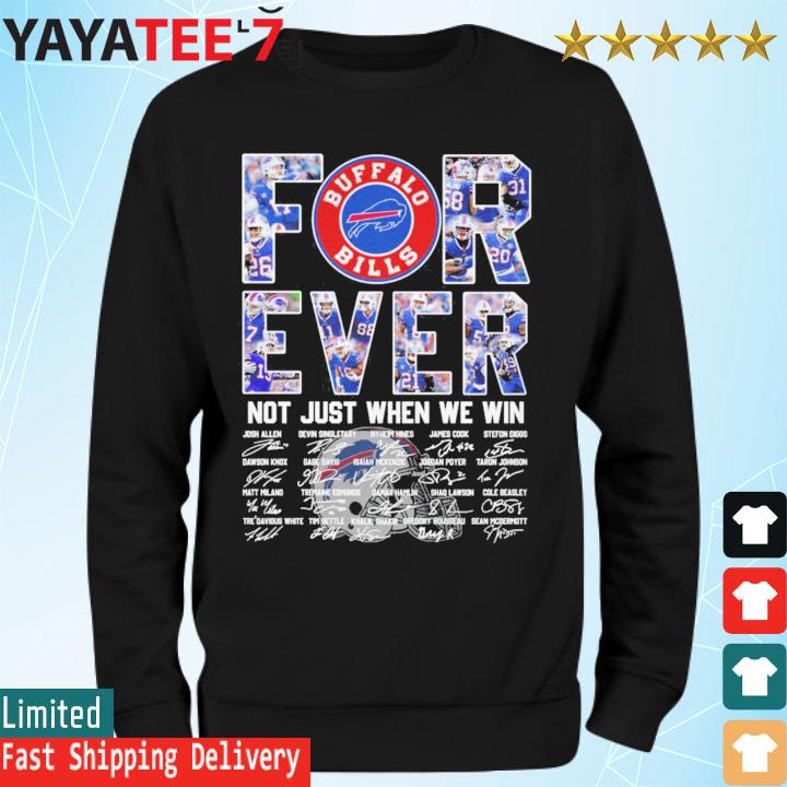 Forever Love Buffalo Bills All Legends Signature Shirt 2023, Buffalo Bills  Gifts For Her in 2023