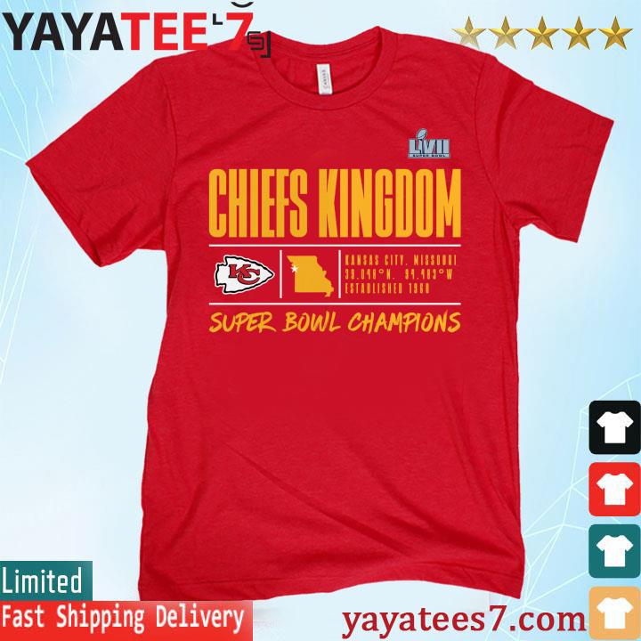 2023 Kansas City Chiefs Super Bowl LVII Champions Slot Receiver T-Shirt